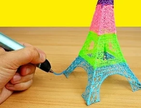 3-D ручка. Объемное рисование.