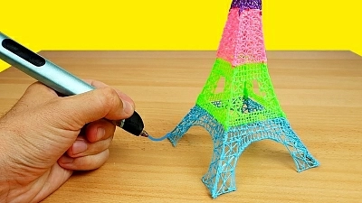 3-D ручка. Объемное рисование.